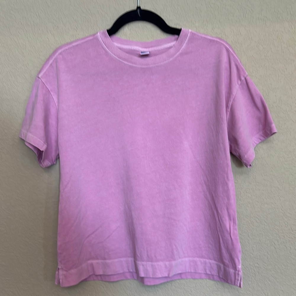 Women's Old Navy Lavender Cropped Tee